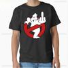 Movie Ghostbusters Print Short Sleeve Solid Cotton Unisex Unisex Tshirts Funny Graphic Crewneck Tops Big Size T Shirt Male Tops