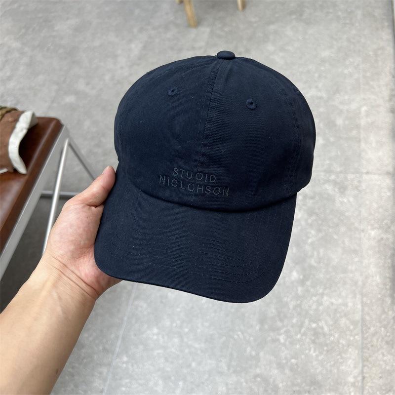 Peaked Cap Unisex New Spring and Autumn Summer Deep Top Showing Face Small Sunscreen Sunshade Wide Brim Baseball Hat