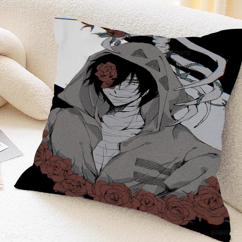 Angels Of Death Decorative Room Aesthetics Pillow Case Home Decor Bedroom Sofa Bed Couch Pillow Cover 45x45