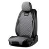 Breathable All-Season Linen Cotton Car Seat Cushion Cover, Universal Fit