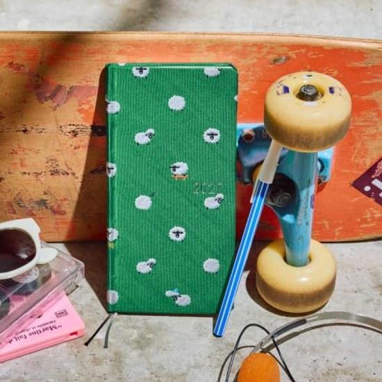 Hobonichi Techo 2027 Weeks Thaise Hoofd SchaapSchaapSchaap Januari Start Wekelijkse Planner Links Slank Verticaal