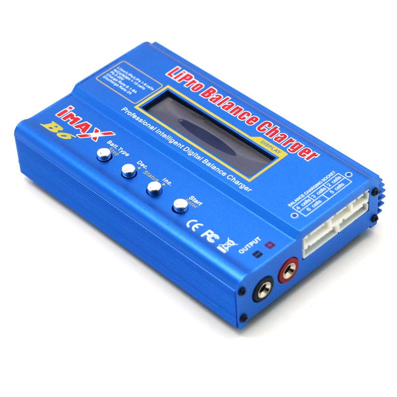 IMAX B6 80W Lipo Charger T/Tamiya/XT60 Plug For NiMh Li-ion Ni-Cd Lipo Battery Balance Discharger+12V 5A Adapter For Rc Charger