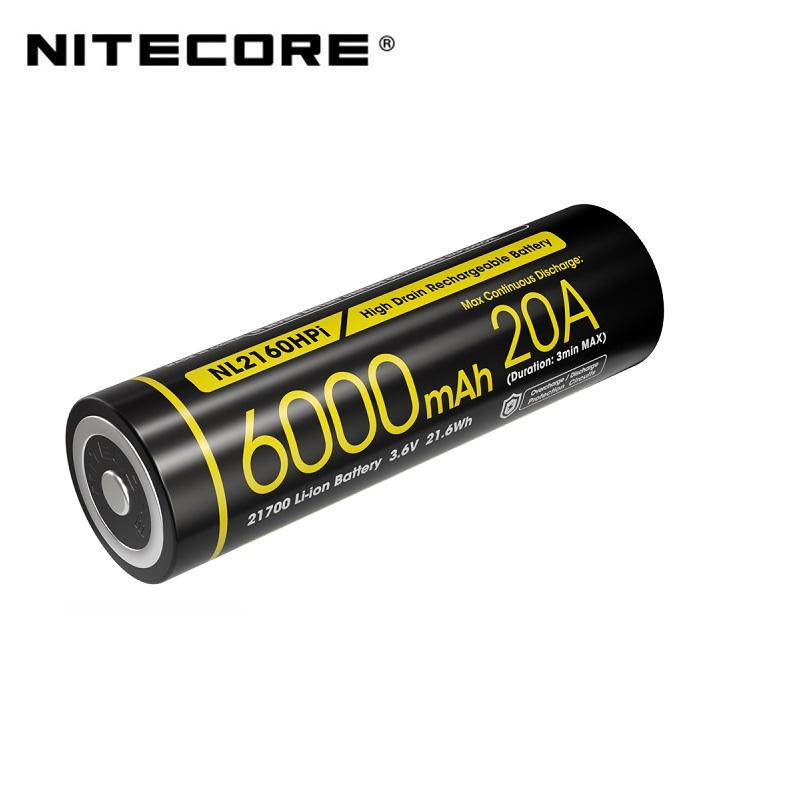 NITECORE NL2160HPi 21700 Rechargeable Lithium-ion Battery