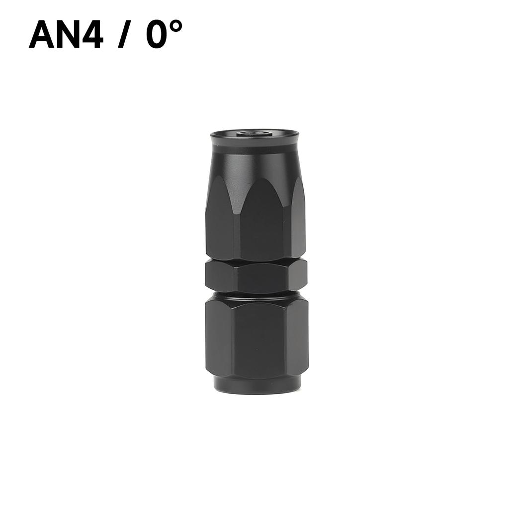 1 PCS Universal Straight 0 45 90 180 Degree Aluminum Car Swivel Hose End Fitting Adapter AN4/AN6/AN8/AN10 Oil Fuel CPE Line NPT