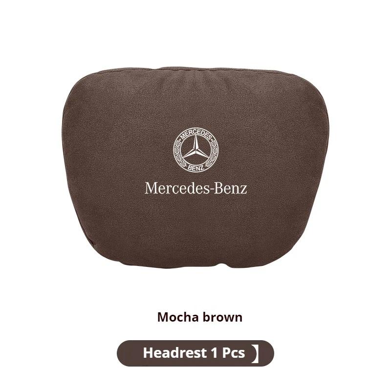 Mercedes Benz A B C E S R Class GLB GLC GLE AMG CLA CLS SLC GLS SLS ML Car Headrest Neck Support Lumbar Rest Cushion Neck Pillow
