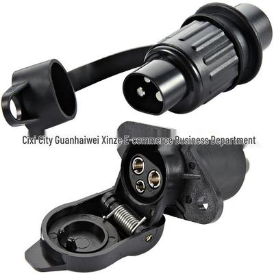 Europäischer 3-poliger Traktor-Stromanschluss, 3-adrige Steckerbuchse für landwirtschaftliche Fahrzeuge