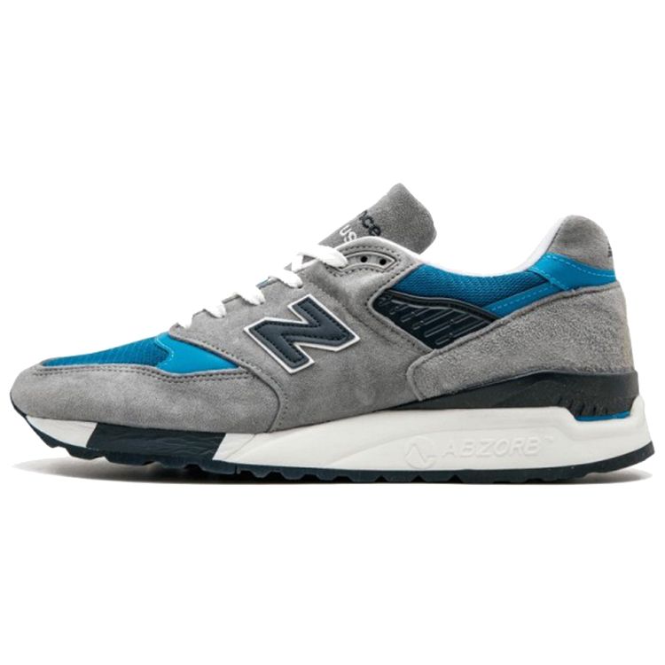 

New Balance 998 Сделано в США Moby Dick Мужские кроссовки Серо-синие M998MD