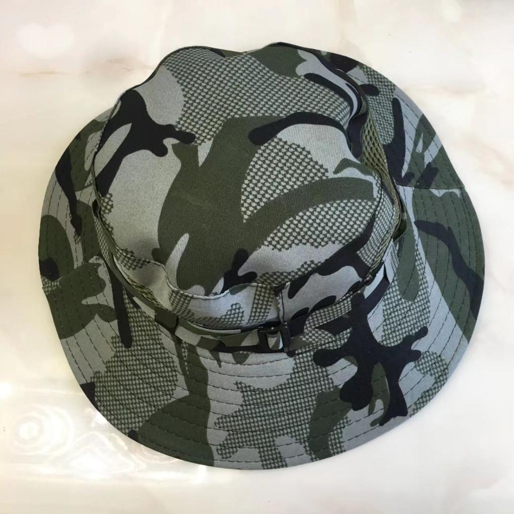 Student Hat Children's Sun Protection Outdoor Camouflage Hat Fishing Sun Protection Fisherman Hat Women's Hat