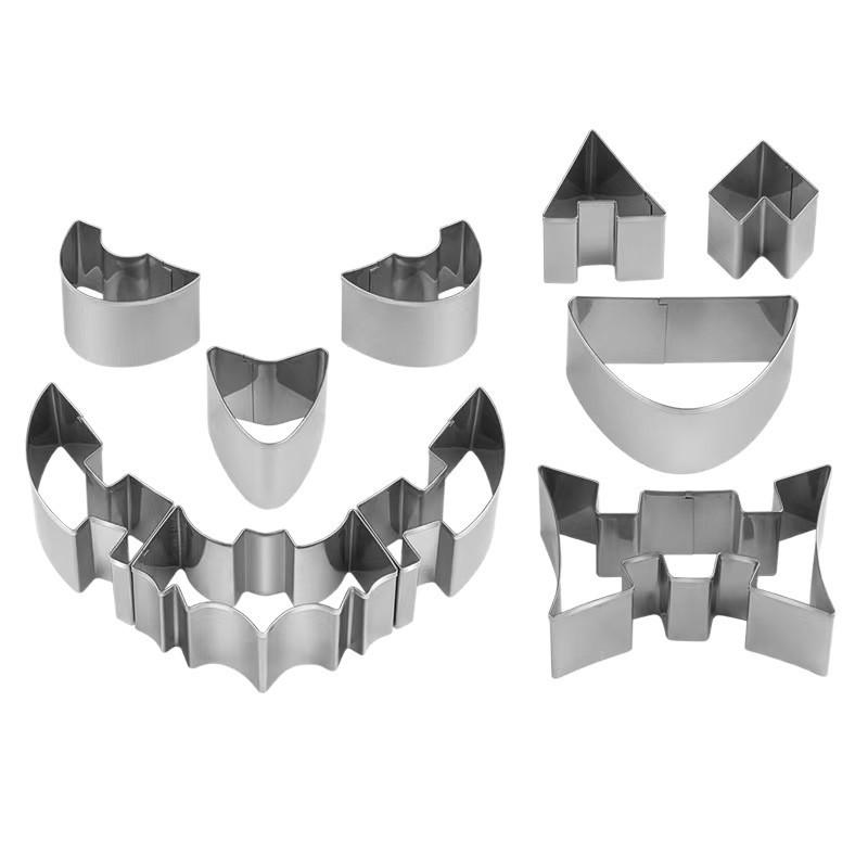 Halloween Pumpkin Carving Set: DIY Lantern Tools & Stainless Steel Cookie Cutters