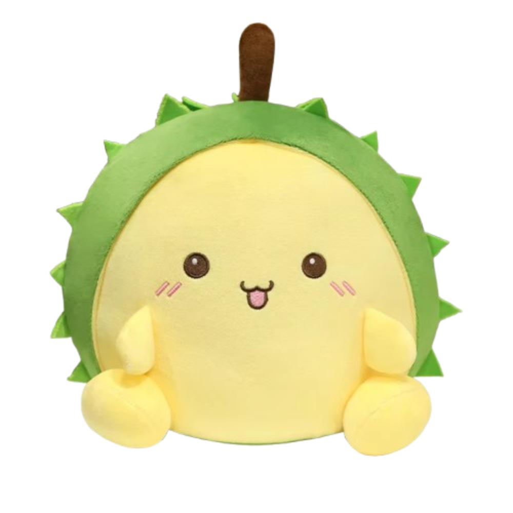 Fluffy Emote Durian Plush Toys Soft Stuffed Durian Toys  Kids Holiday Gifts