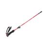 Aluminium Alloy Trekking Poles 5 Sections Collapsible Hiking Walking Climbing Sticks with Mud HoldersRed