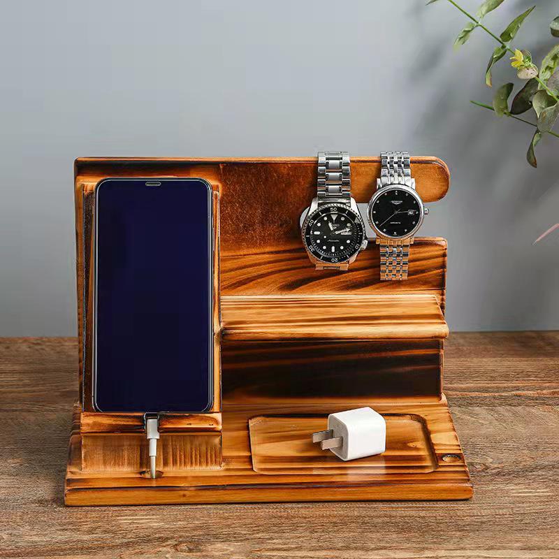 2026 German Wooden Phone and Glasses Holder: Creative, Stylish Design