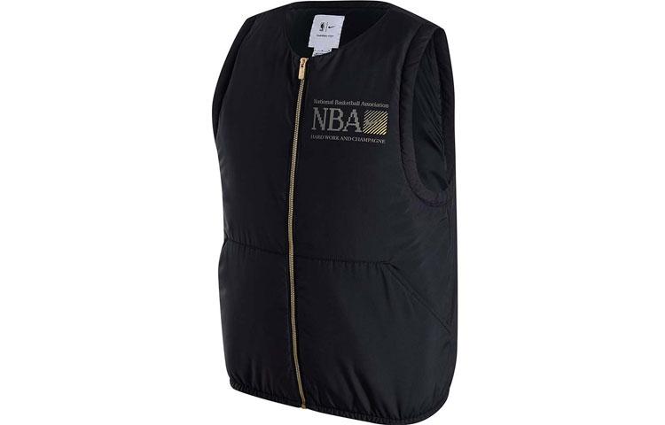 Nike Vests Men s Black V Neck Moderate Other FD8452-010 XL
