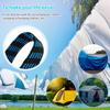 1pc 2M Bungee Cords Elastic Bungees Cords with Hooks Anti-slip Flat Elasticity Rope for Motorcycle Bicycles