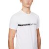 Emporio Armani FW22 Loose Fit Casual Logo Print Crew Neck Short Sleeve T-Shirt Men Tops White 111971-2F525-00010