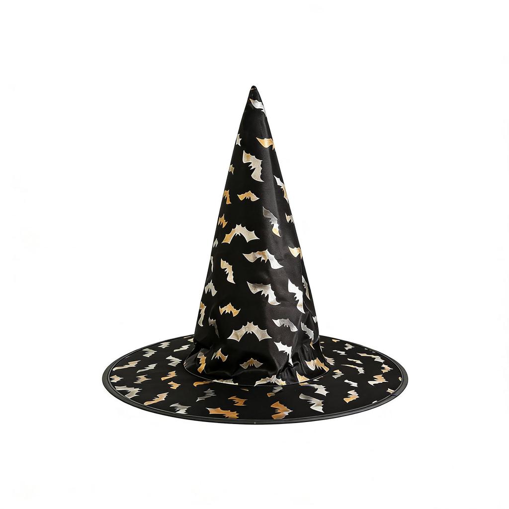 Pleated Lace Witch Hat - Halloween Costume Accessory