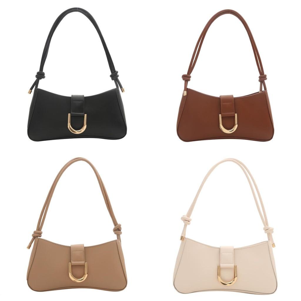 Urban Minimalist Small Handheld Pu Underarm Bag For Commuting And Casual Use