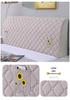 Modern Quilted Corduroy Upholstered Headboard Cover with Backrest