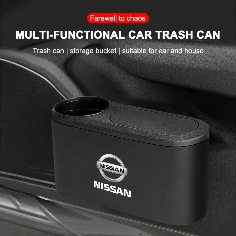 1 Stück Mülleimer Autoemblem Müllbox Behälter Aufbewahrung Autozubehör Für Nissan Nismo Qashqai J11 J10 Juke X Trail T32 Tiida Teana Skyl