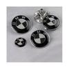 Carbon 1pcs Replacement For Bmw Emblem 82mm For Front Hood Trunk Badge Logo
