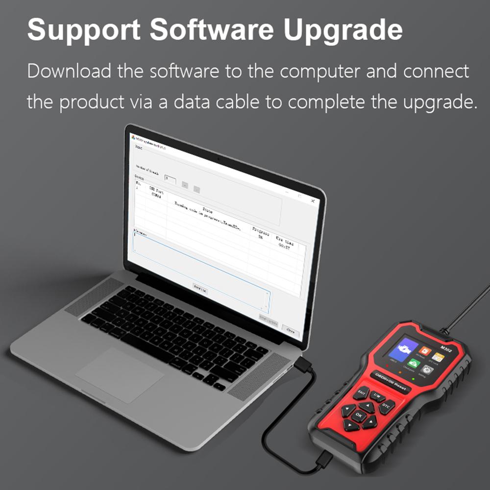 Clear Fault Code Reader M302 Automotive Fault Diagnosis Tool Multi-language Car Accessories Car OBD2 Scanner