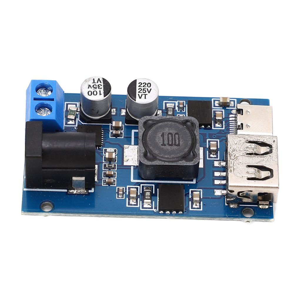 Buck Converter Module DC 8.2‑32V Input to DC 3‑20V Output QC 3.0 Quick Charging Board for Phone