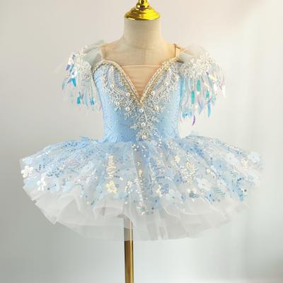Sommer Ballett Tanzkleid Mädchen Tutu Mädchen Kleider Kostüm Babykleidung Robe Fille Kinder Outfit Kinder