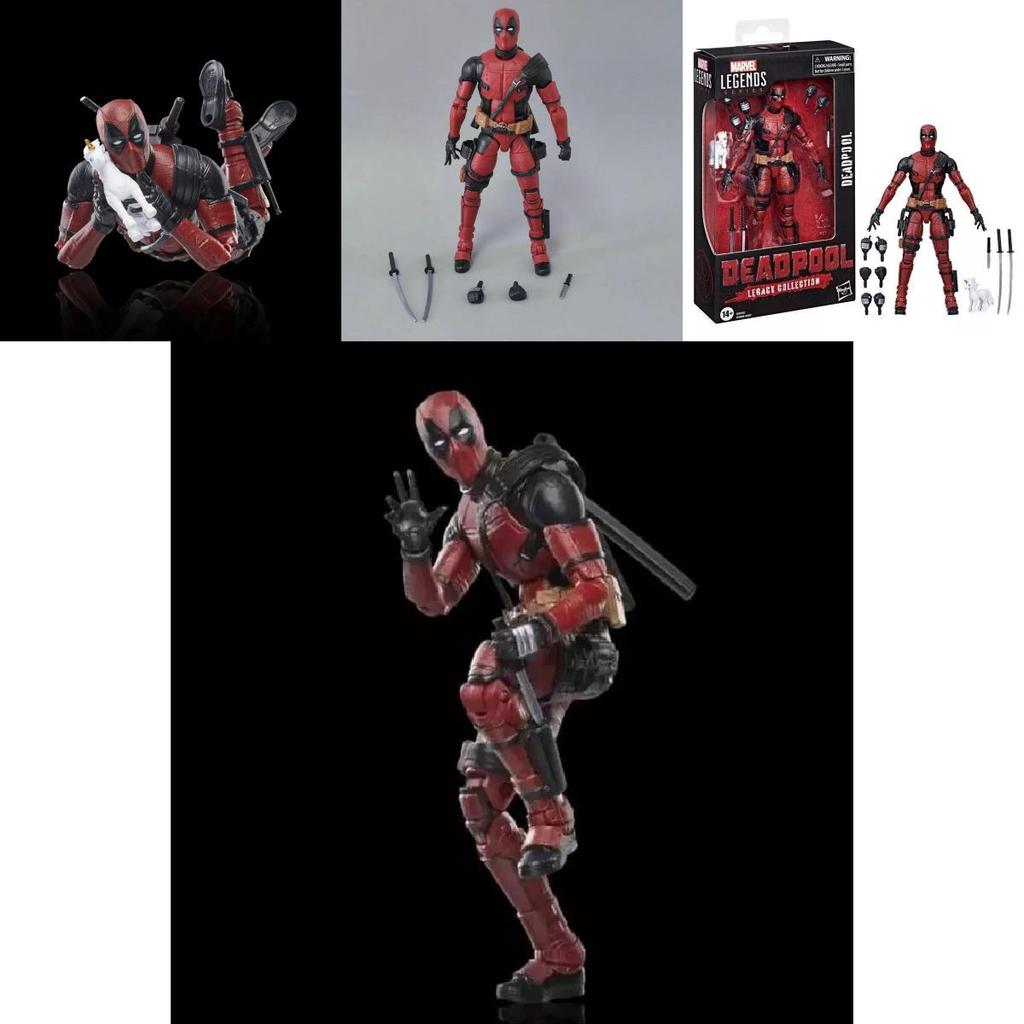 Deadpool Action Figure With Articulated Joints And Movie Accurate Wolverine Suit