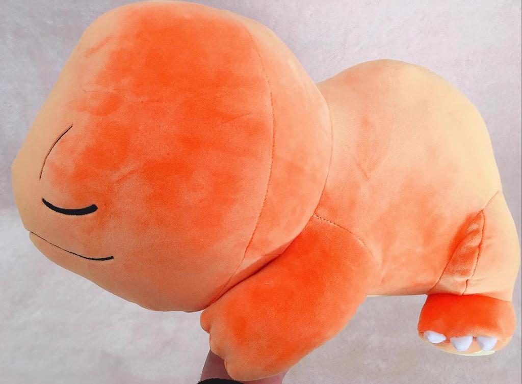 Cute Sleepy Charmander And Pikachu Plush Toy Soft Stuffed Doll Home Decor Christmas Gift For Kids