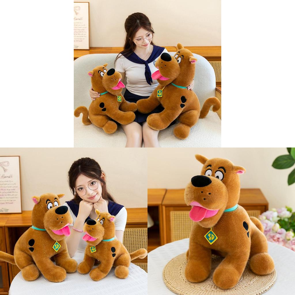 Large Great Dane Plush Toy With Short Plush Material For Kids And Giftgiving