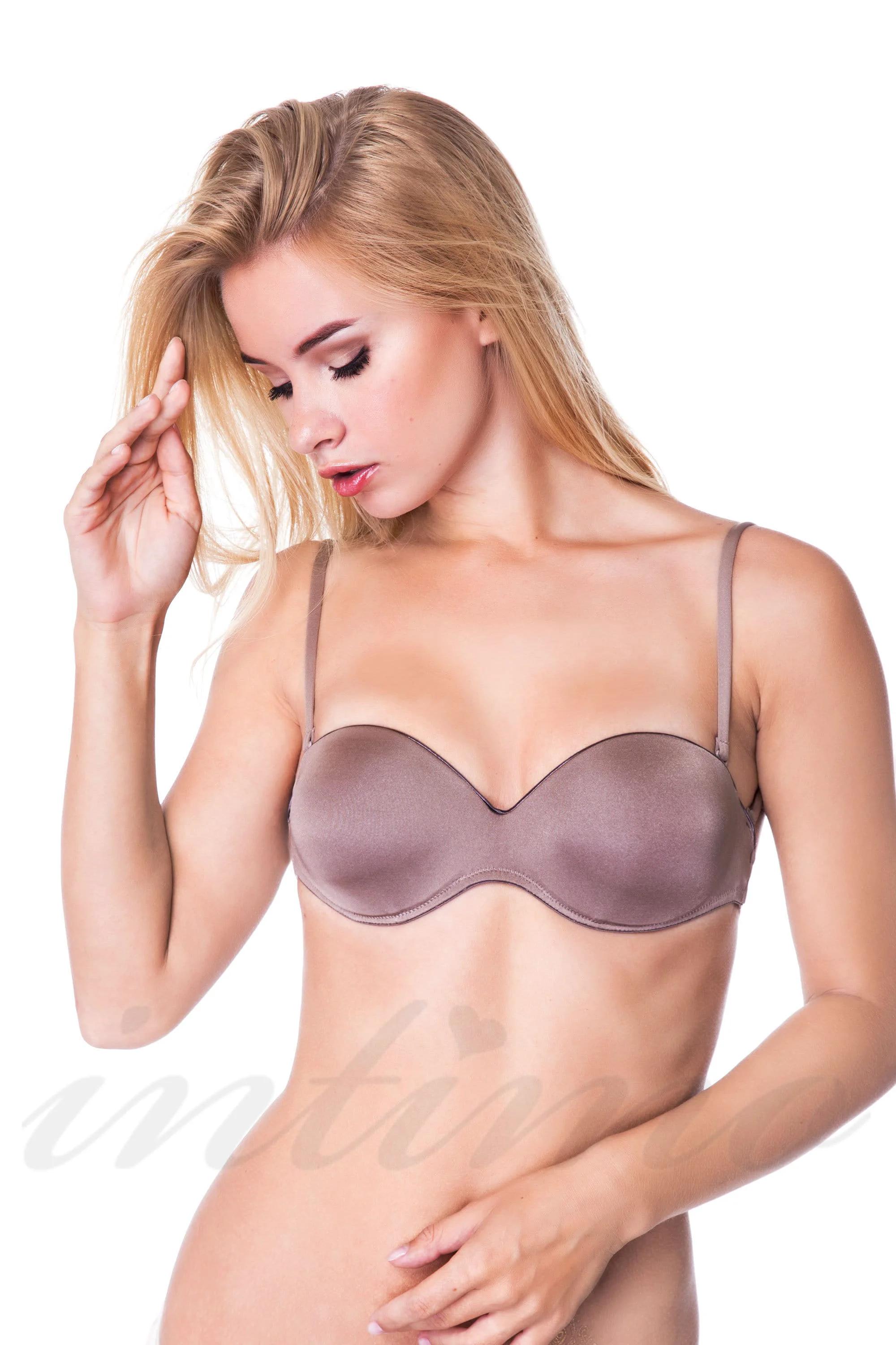 

Бюстгальтер push-up Si e Lei (43067) 80B brown-nose кольору