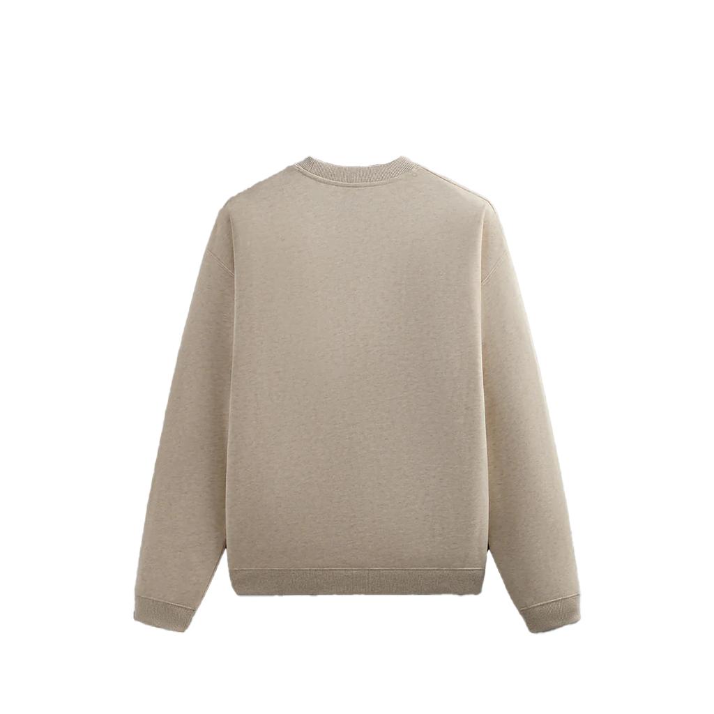 Kith Malibu Souvenir Crewneck Heather Oatmeal Men Tops Tan KHM031499-216