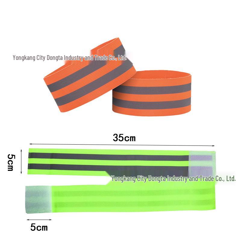 Reflective Running Armband & Wrist/Ankle Cycling Band - Elastic & Protective
