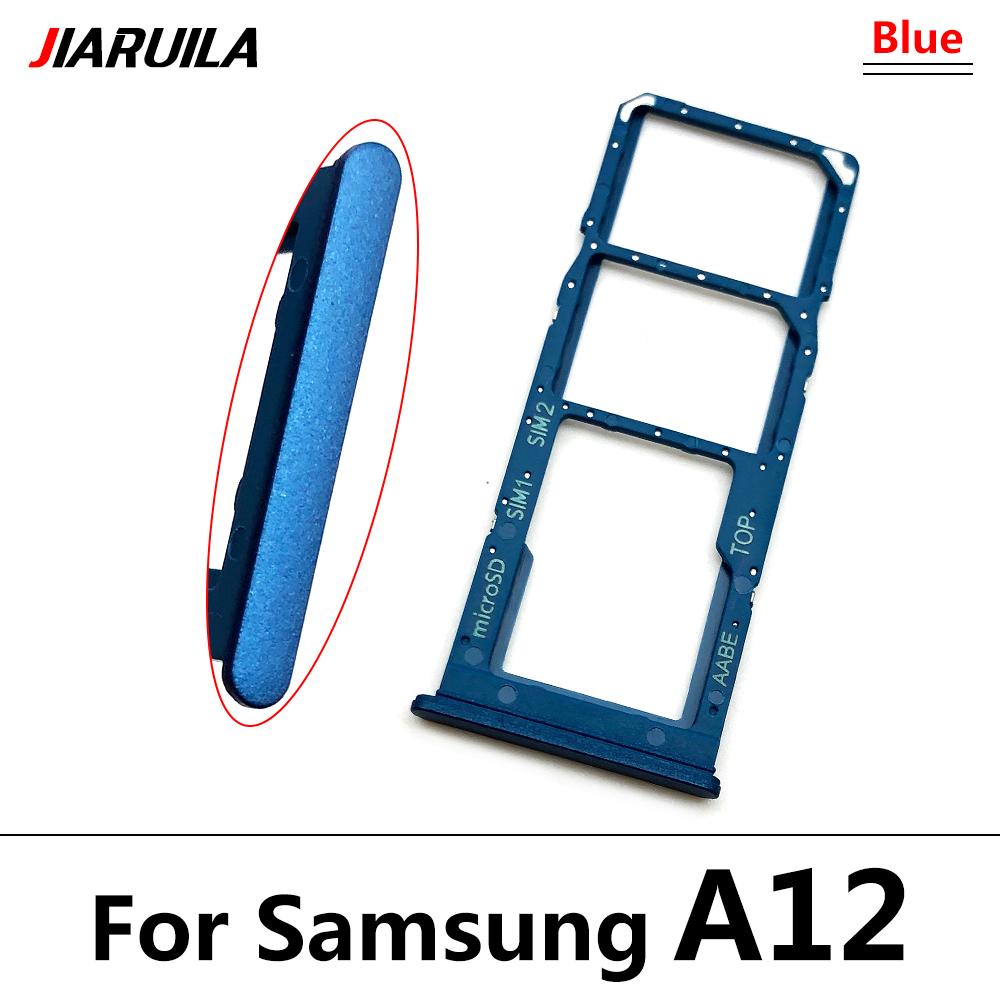 NEW Dual Card Phone Sim Card Tray For Samsung A12 A31 A51 A71 NEW SIM Chip Holder Slot Adapter Drawer Part + Pin