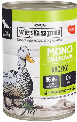 Wiejska Zagroda | Adulto | Cibo Monoproteico Per Cani 400G - Anatra 400G