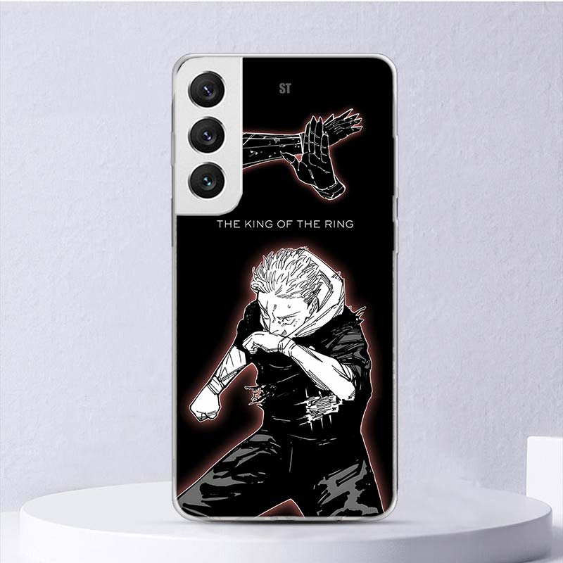 Kaisen J-Jujutsu Art Soft Case For Samsung Galaxy S25 S24 S23 S22 Ultra Phone Cover S20 FE S21 Plus S25 Edge + Funda Coque Galax