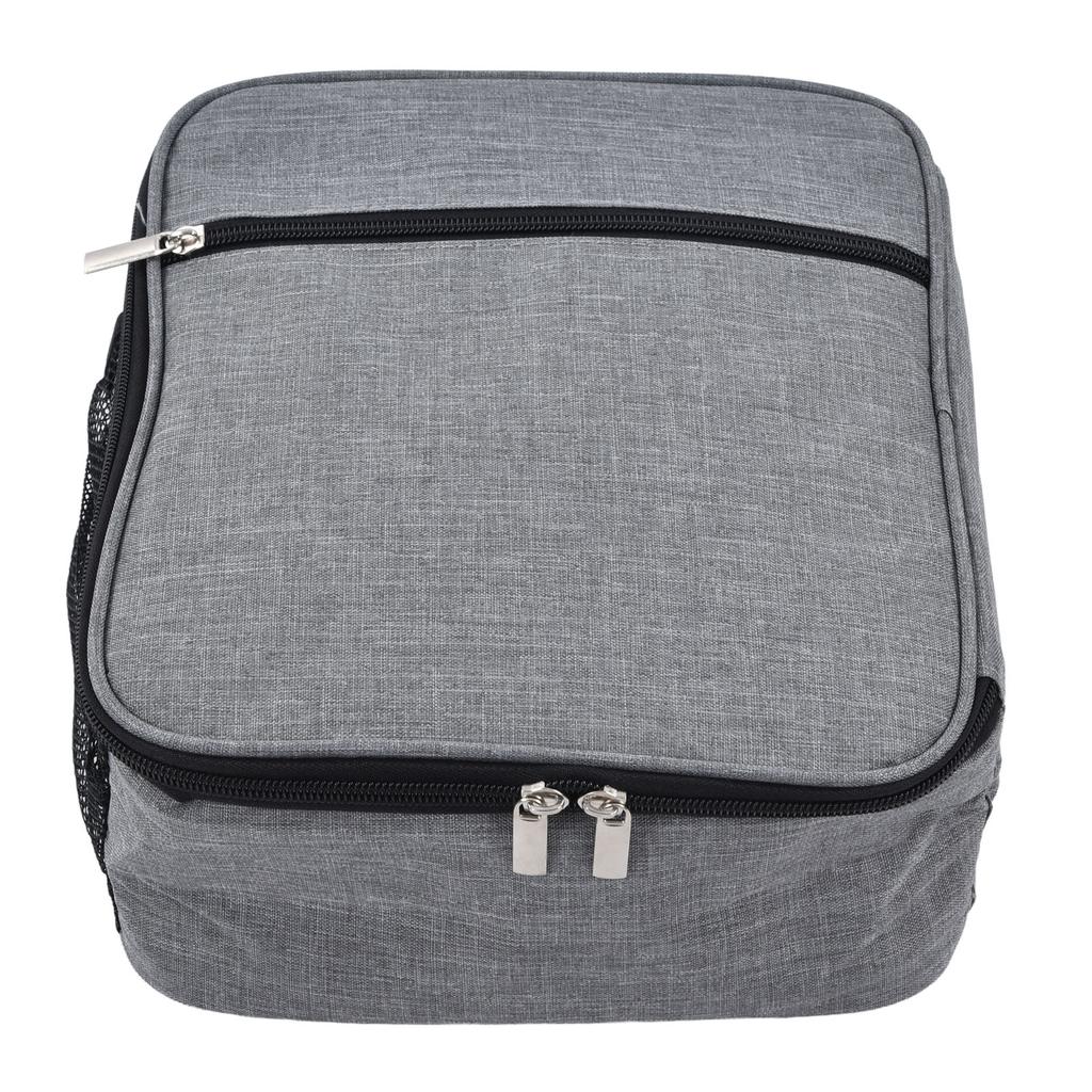 Insulated Lunch Bag Oxford Cloth Camping Lunch Tote Portable Picnic Bag for Outdoor Office