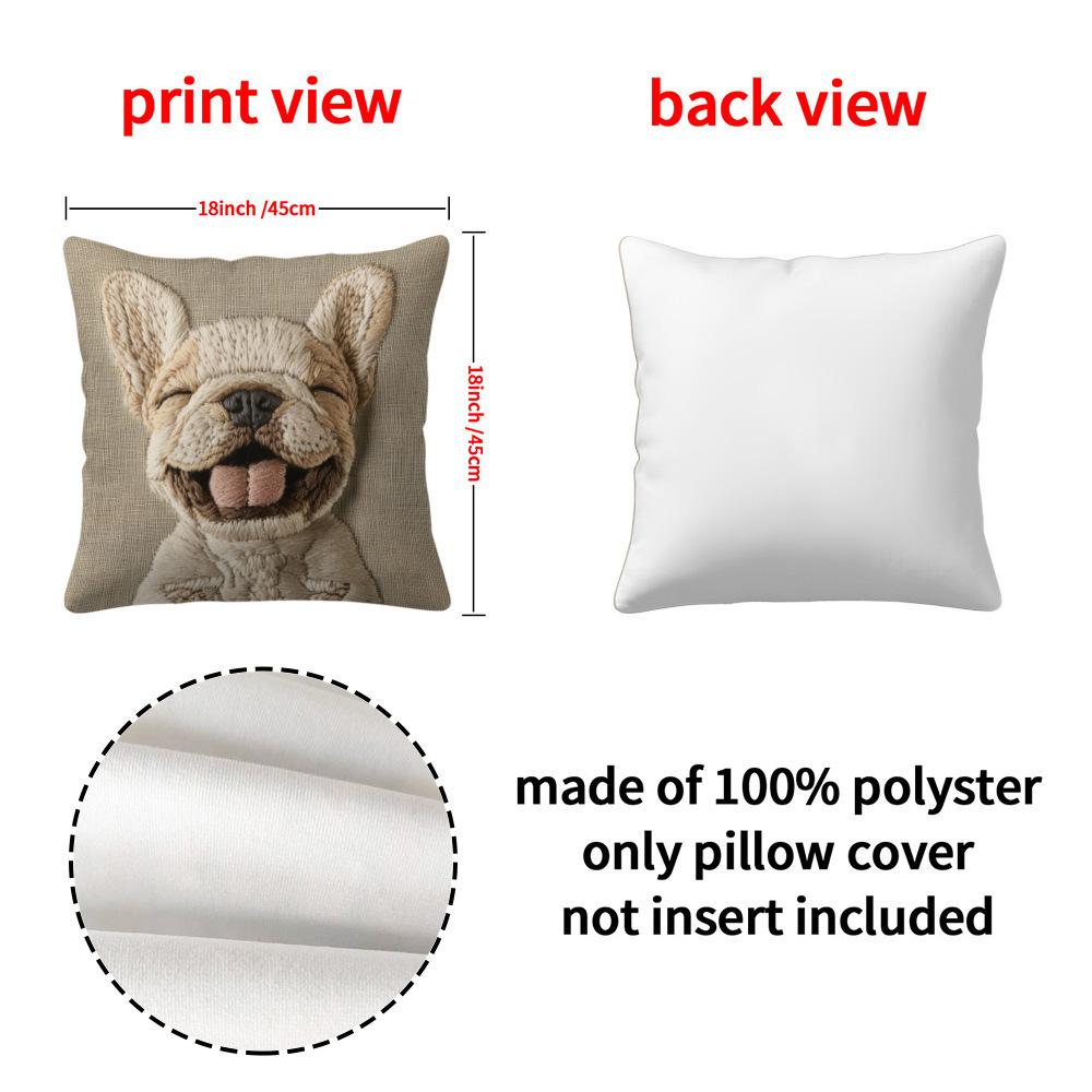 Jit Retro Elephant Print Pillowcase Bohemian Style Home Living Room Sofa Pillowcase Cushion