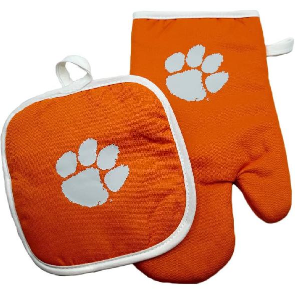 Clemson Tigers Oven Mitt & Potholder - Orange