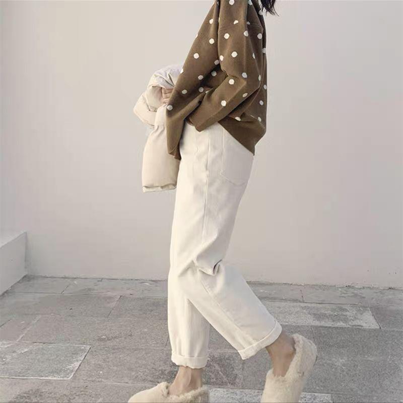 

Вельветовые шаровары для беременных на ранних сроках беременности — идеально подходят для весны, осени и зимы, а также обеспечивают комфорт благодаря бархату. M