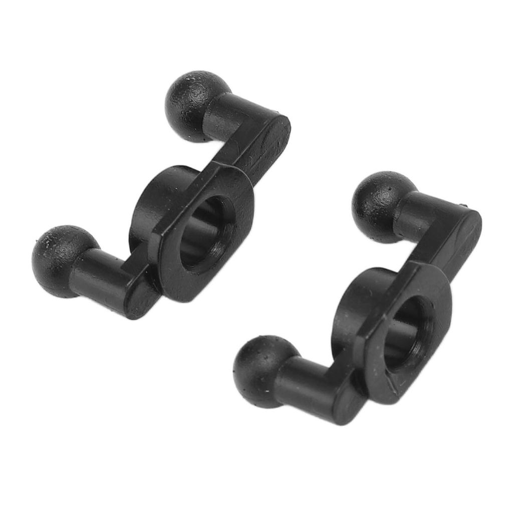 2pcs RC Helicopter Connect Buckle Bulb Spare Parts Plastic Black RC Airplane Accessories for Wltoys
