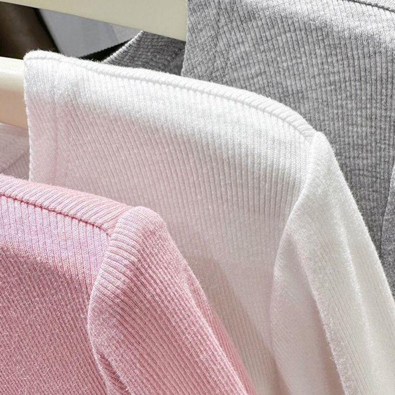 Women's Solid-Color Sun Protection Long Sleeve Cardigan Shawl Jacket