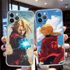 LO45 Fullmetal Alchemist Phone Case for LG K22 K30 K40 K40S K41 K42 K50 K50S K51 K51S K52 K61 K62 K71 K92 Q60 Q61 V40 V50 V60