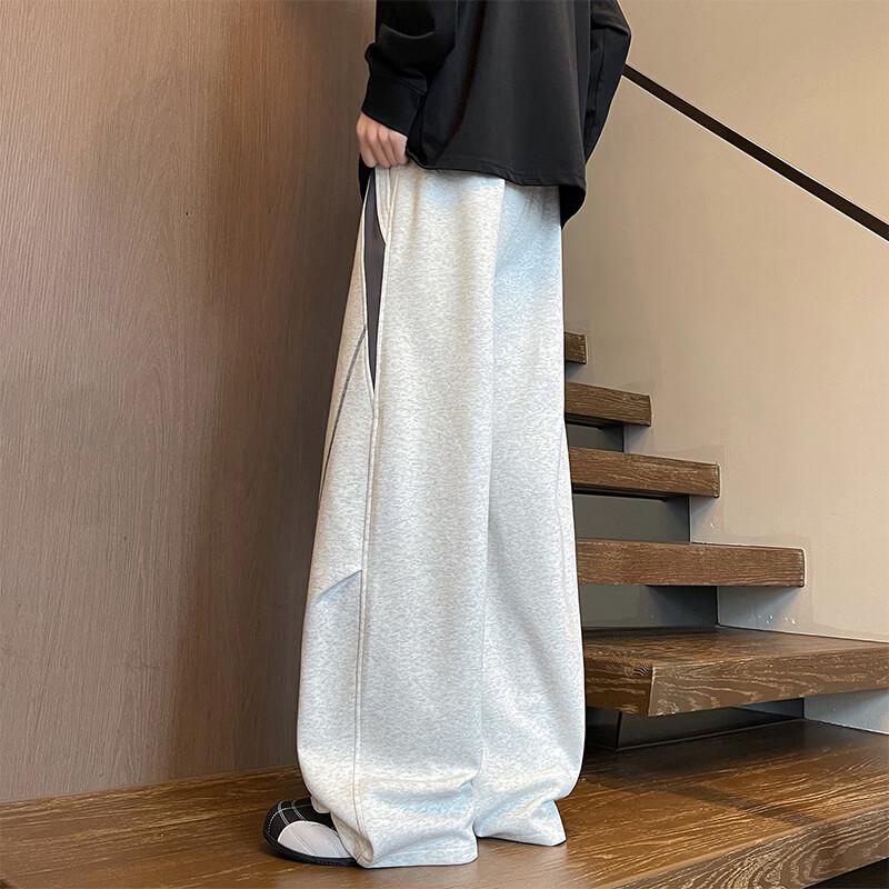Pantaloni della tuta larghi da uomo VUUG con coulisse stile retrò