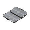Fishing Tackle Box 9 Compartments Box Detachable Rigs Hook Bait Lure Storage Organizer