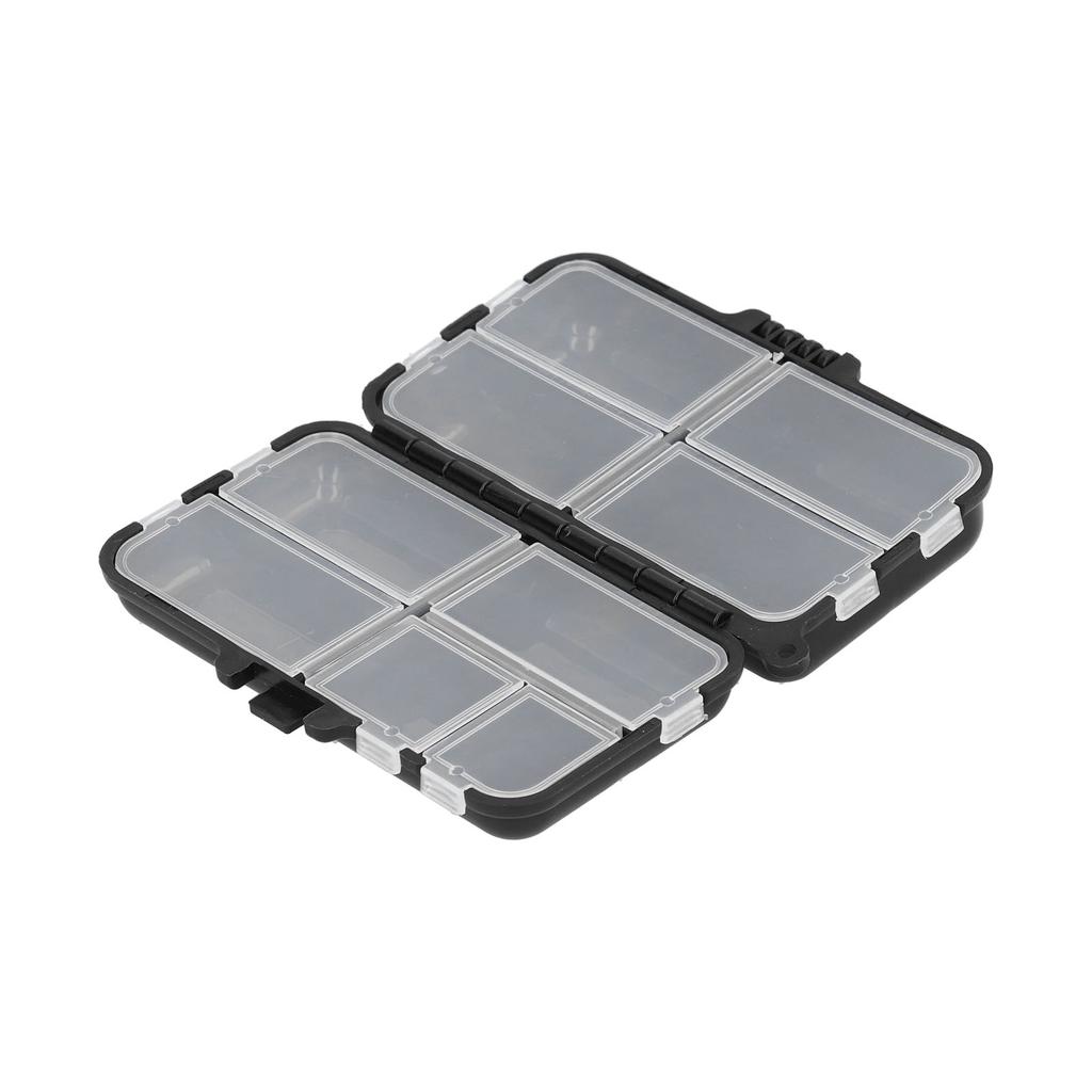 Fishing Tackle Box 9 Compartments Box Detachable Rigs Hook Bait Lure Storage Organizer