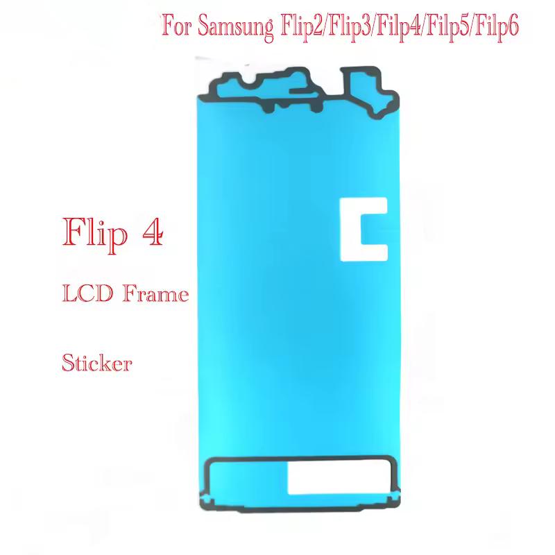 Samsung Galaxy Z Flip 2 3 4 5 6 Arka Pil Arka Kapak Gövdesi Su Geçirmez Mühür Etiketi Yapıştırıcı Bant