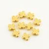 10pcs Copper Beads Charms Cross Heart Star Moon Beads Plated Crafts Color Retention Beads for Jewelry Making Diy Bracelet Necklace