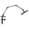 Adjustable Aluminum Desk Phone Stand With Magnetic Mount 360 Rotation Universal Smartphones Tablets Up To 13 Inch