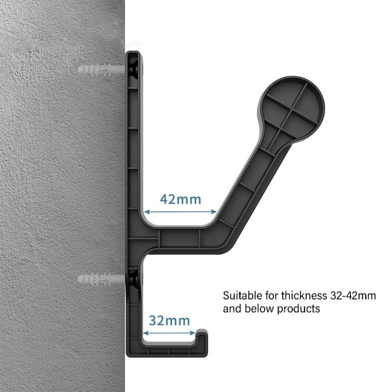 Wallmount Headsets Hook Small Design Wall Hook Earphone Organizers Coat Hook With Screws For Space Saving Holder
